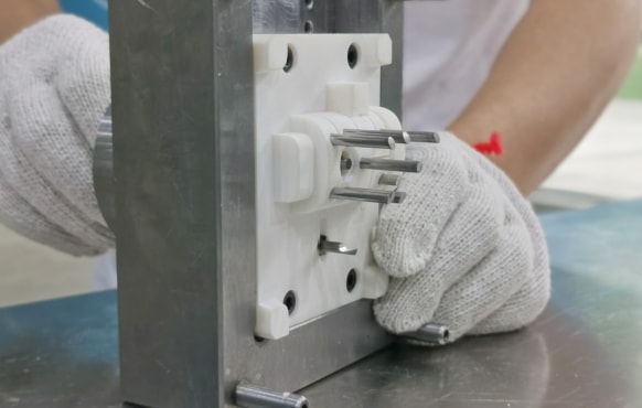 3d printed injection mold assembly