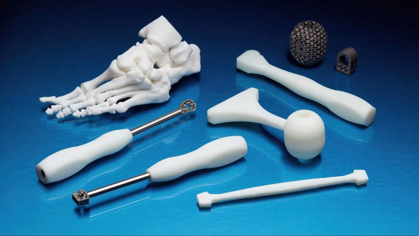 3D printed medical parts